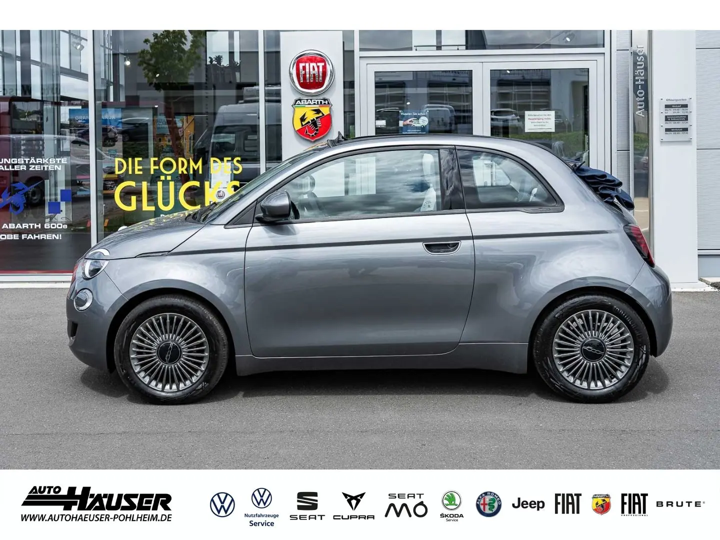 500e Cabrio ICON 42kWh KOMFORT WINTER KAMERA PDC