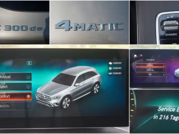 GLC 300 de 4M DigitalCP/Pano/AHK/360°/ACC/Ambien