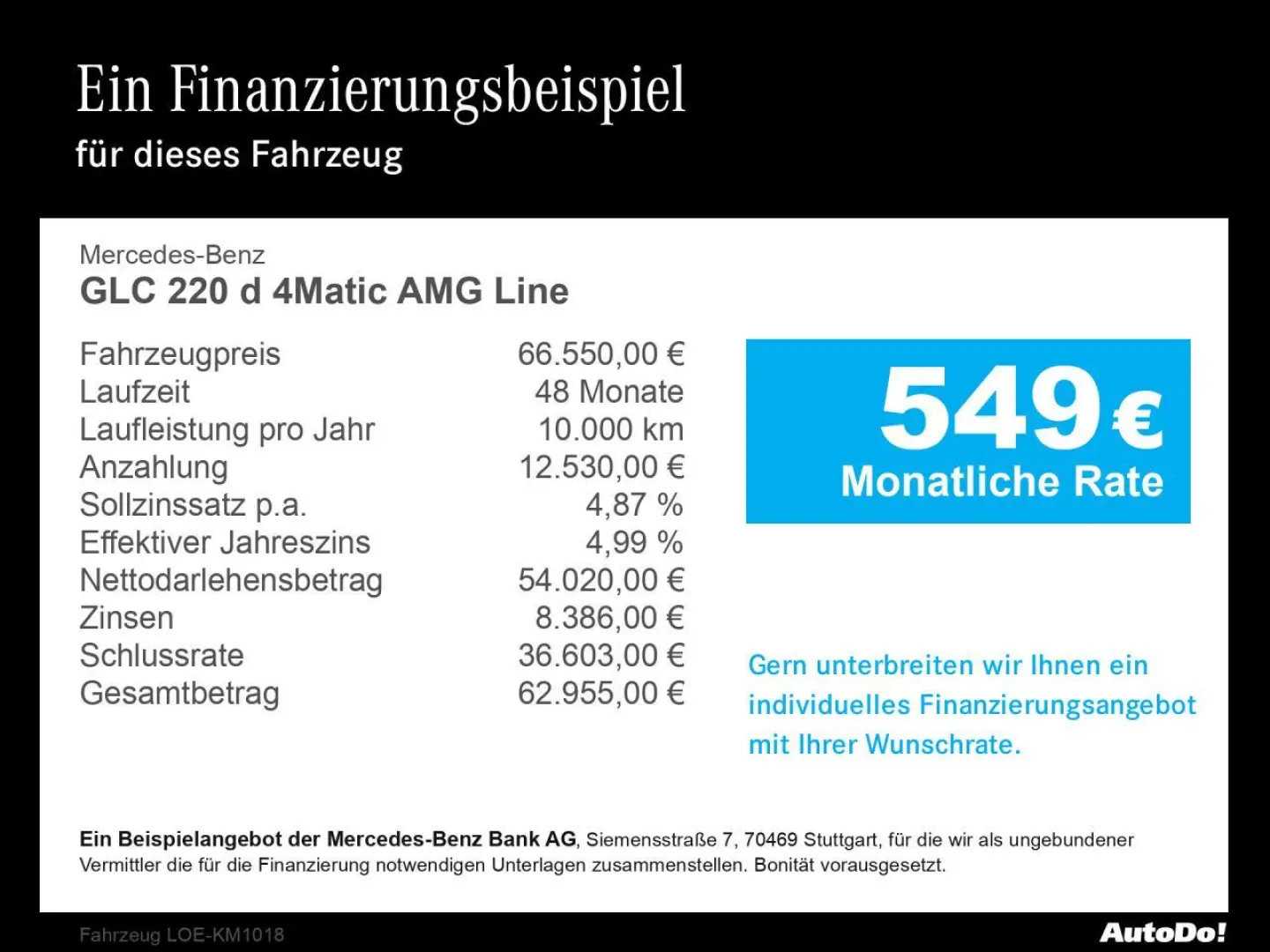 GLC 220 d 4Matic AMG+PANO+AHK+PARK+DIST+DIGITAL