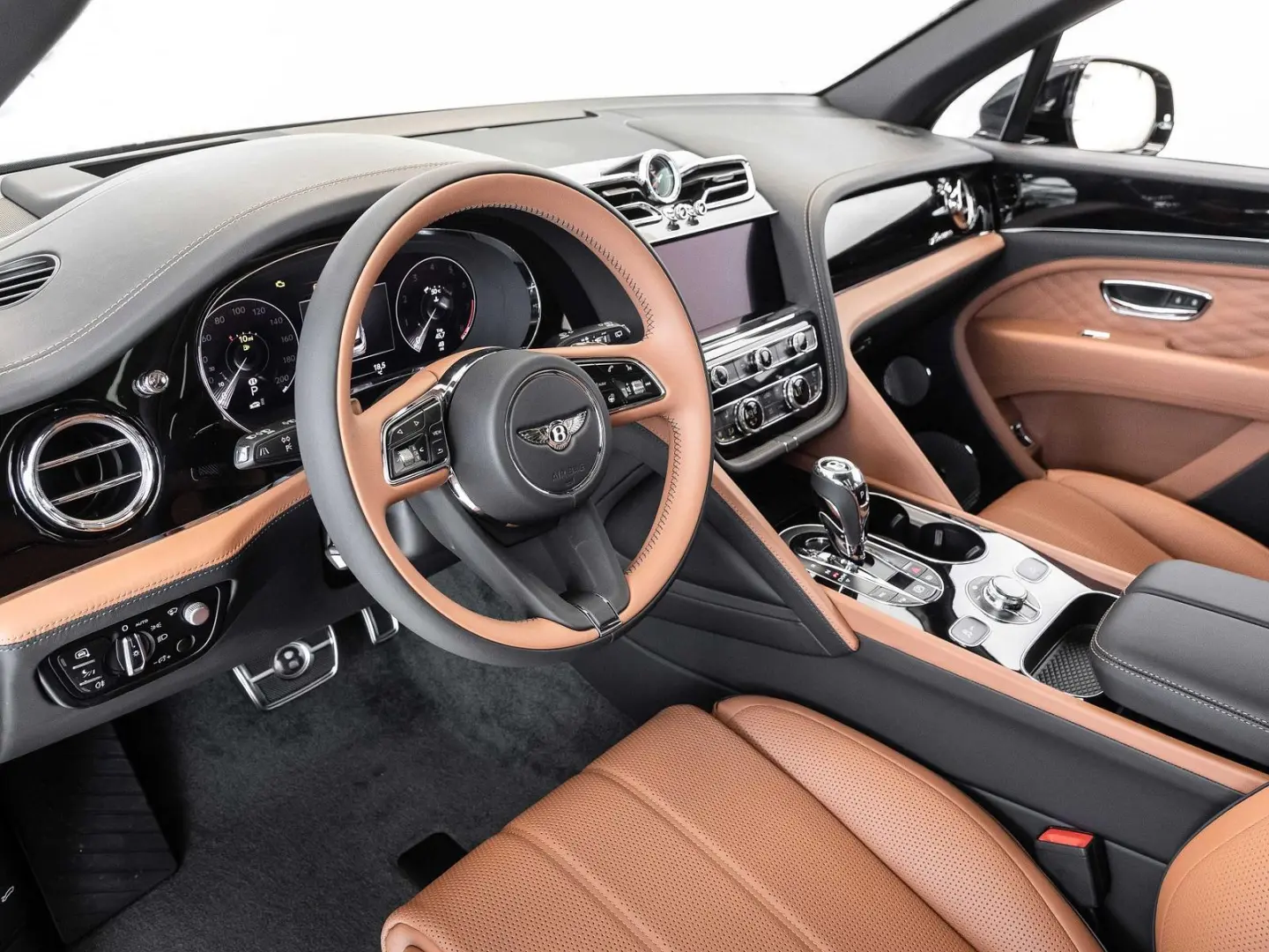 Bentayga EWB AZURE BLACK / TAN / FULL OPTION