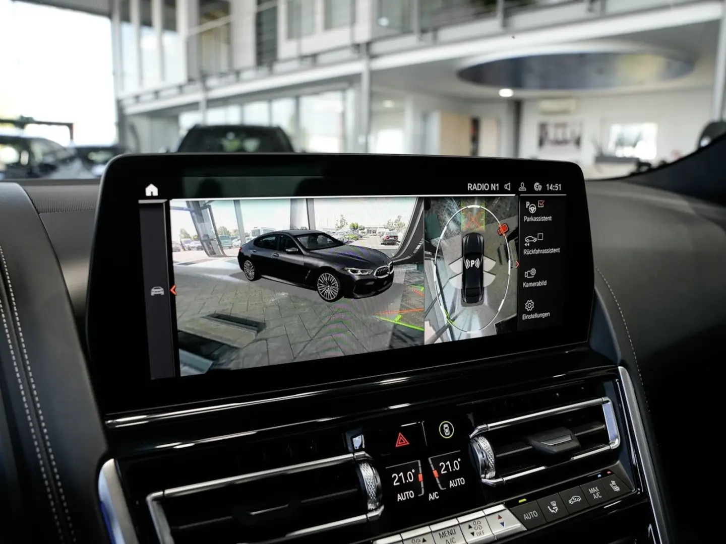 M850 i xDrive Gran Coupe Belüftung 360K Panorama