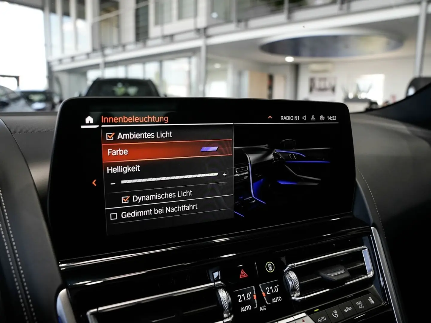 M850 i xDrive Gran Coupe Belüftung 360K Panorama