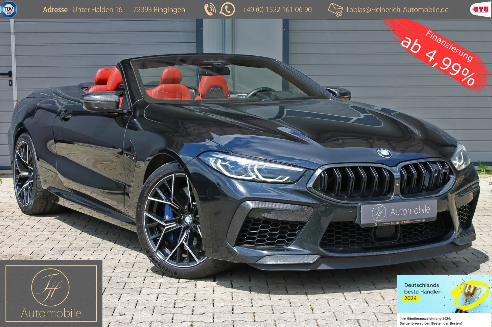M8 Cabrio Competition*Laser*Night*Individual*1Hd
