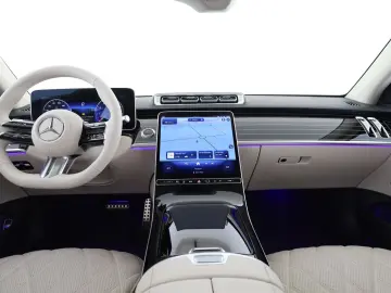 S 580 4M L AMG Standhz Massage Leder beige HUD