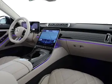 S 580 4M L AMG Standhz Massage Leder beige HUD