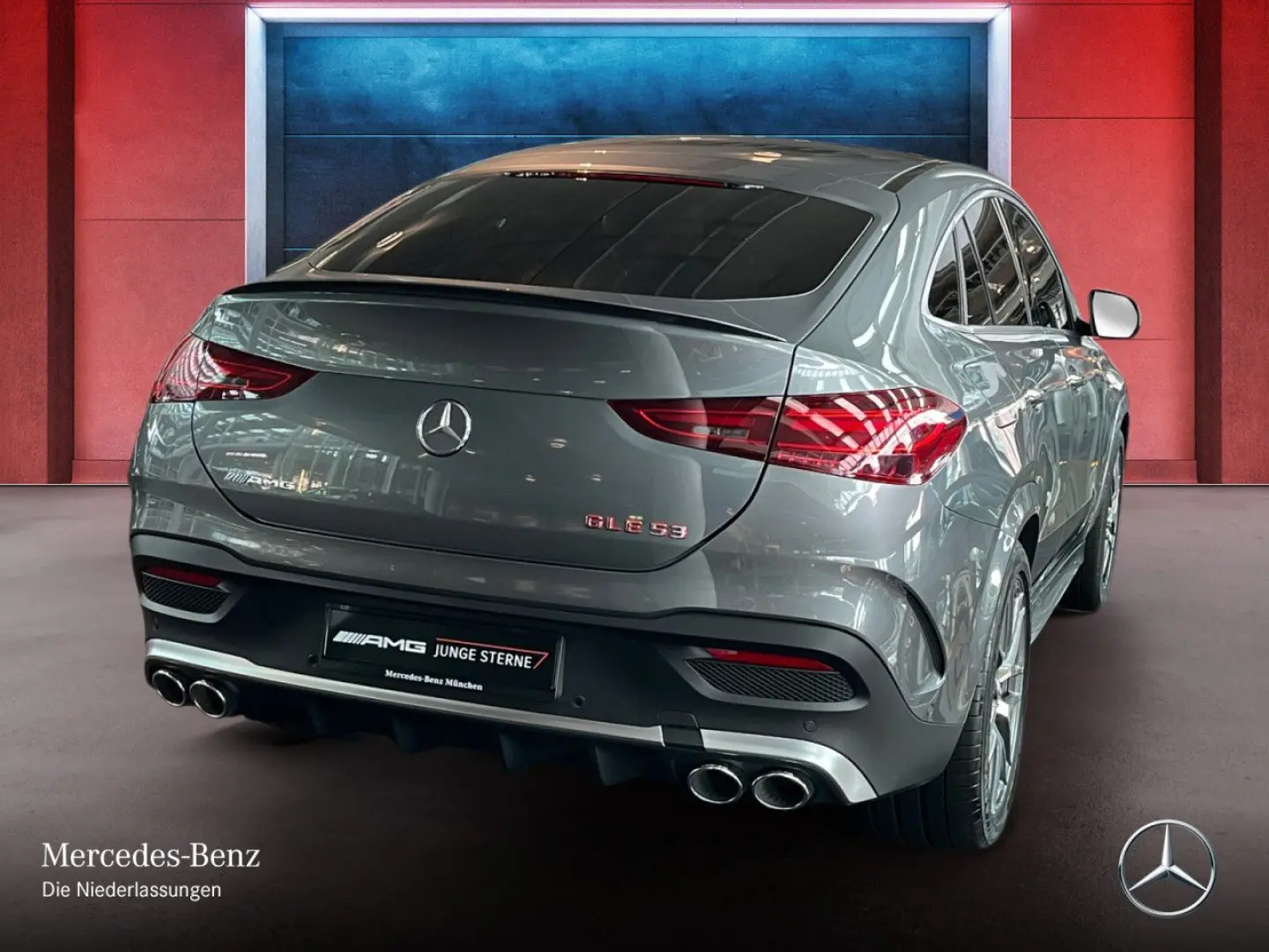 GLE 53 HYBRID 4M+ Cp Premium+/Pano/HuD/Burmester
