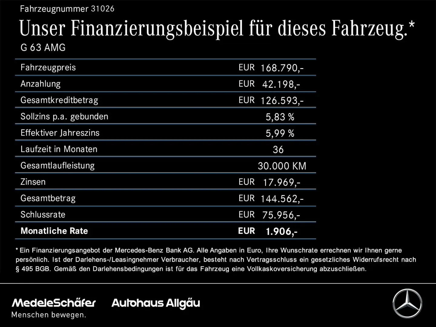 G 63 AMG Matt Drive 22'' aktivSitz AHK SHD Burm