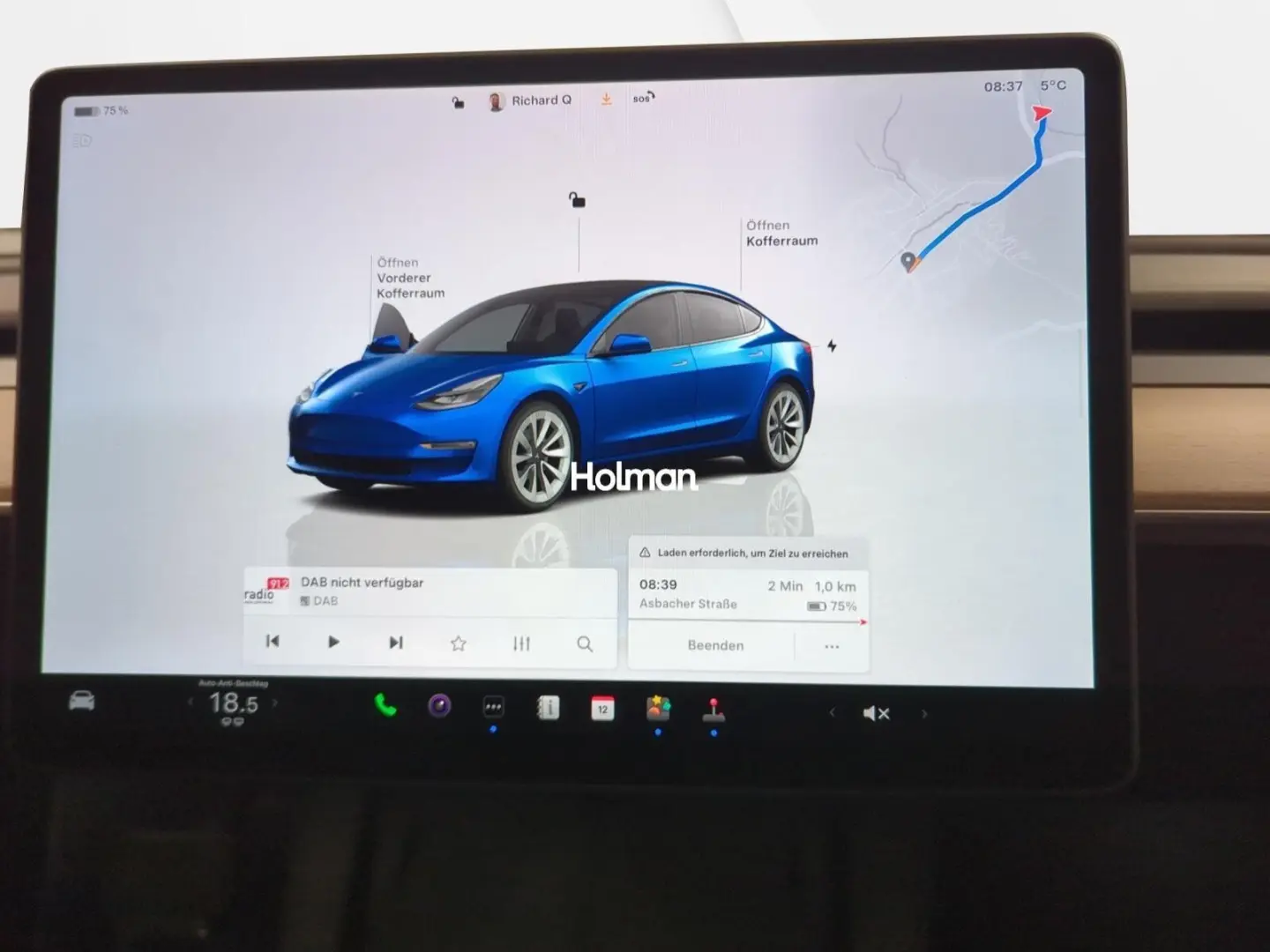 Model 3 Long Range Dual Motor A.Pilot Pr.Int.