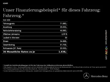 GLE 400 d 4M AMG-LINE PANO STH. SITZKL. DISTRONI