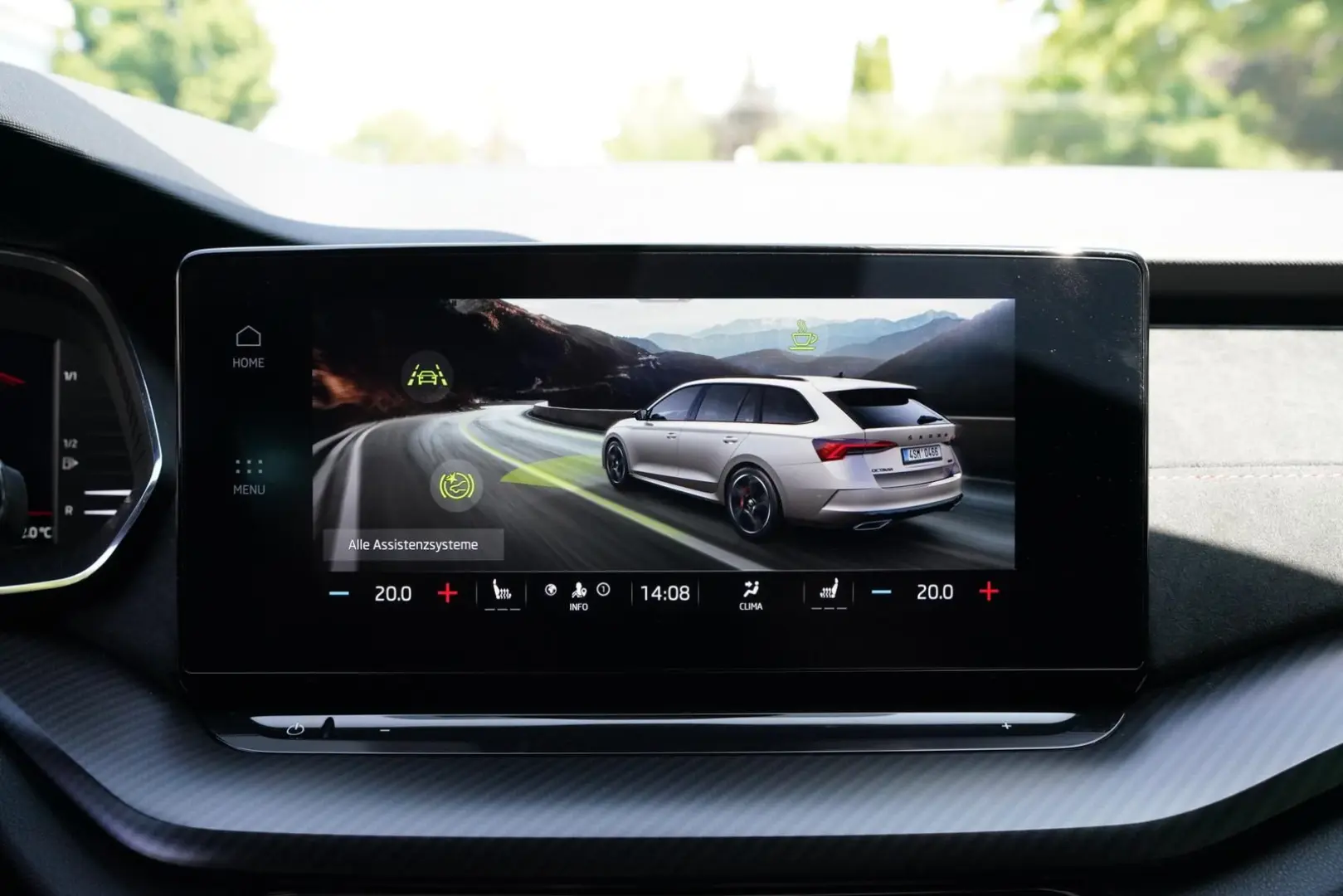 OCTAVIA COMBI RS 2.0TSI DSG PANORAMA+MATRIXuvm