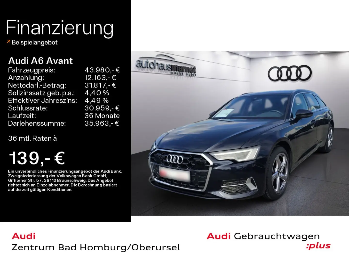A6 Avant Sport advanced 45 TFSI quattro*Tour*Pan