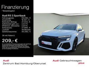 RS 3 Sportback quattro Navi Matrix HUD B&O PDC V