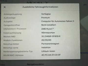 Model Y Long Range Dual AWD Enhanced Autopilot