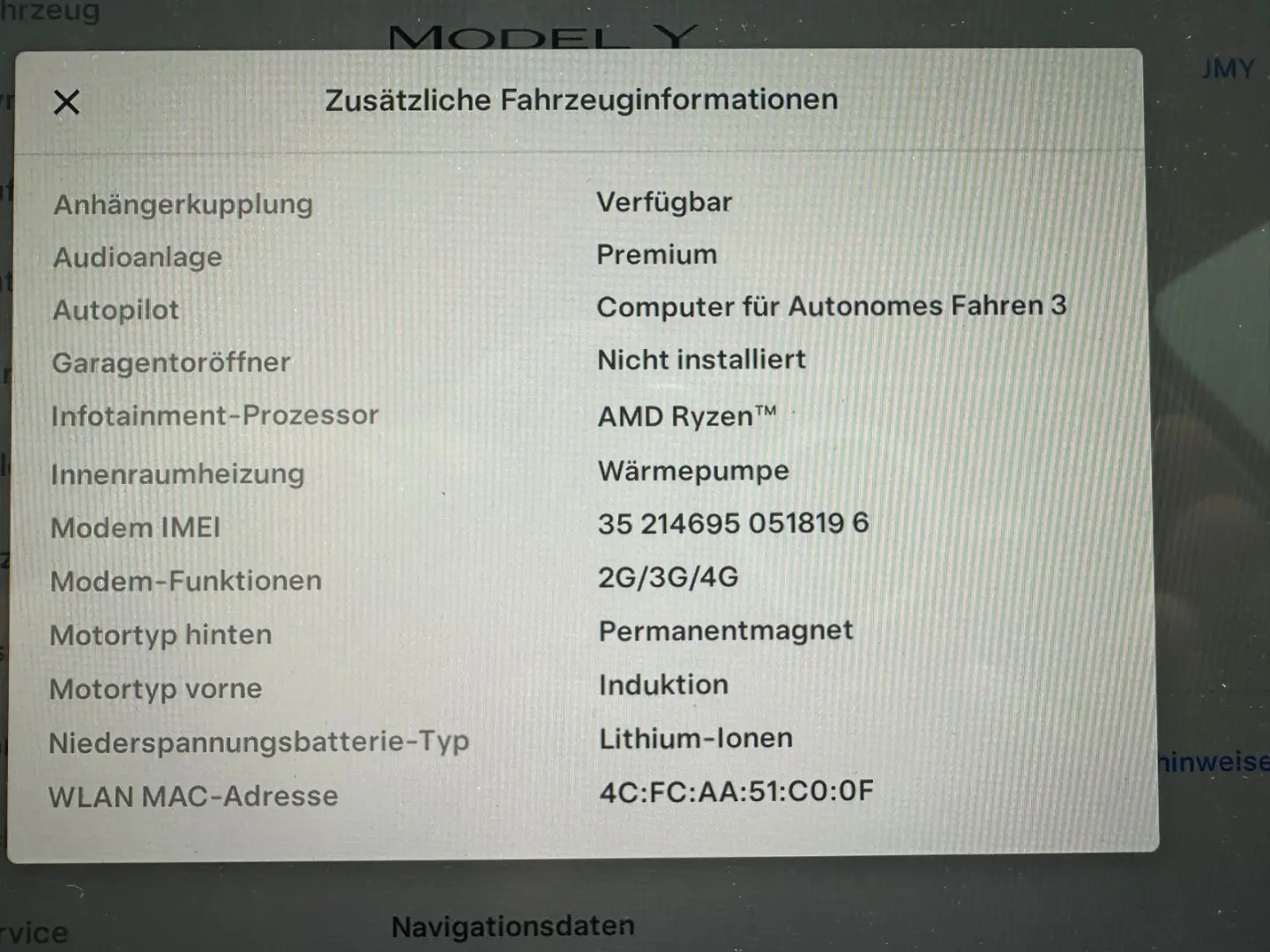 Model Y Long Range Dual AWD Enhanced Autopilot