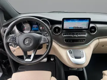 V 300 d lang AMG Paket/Distronic/Leder Beig/360