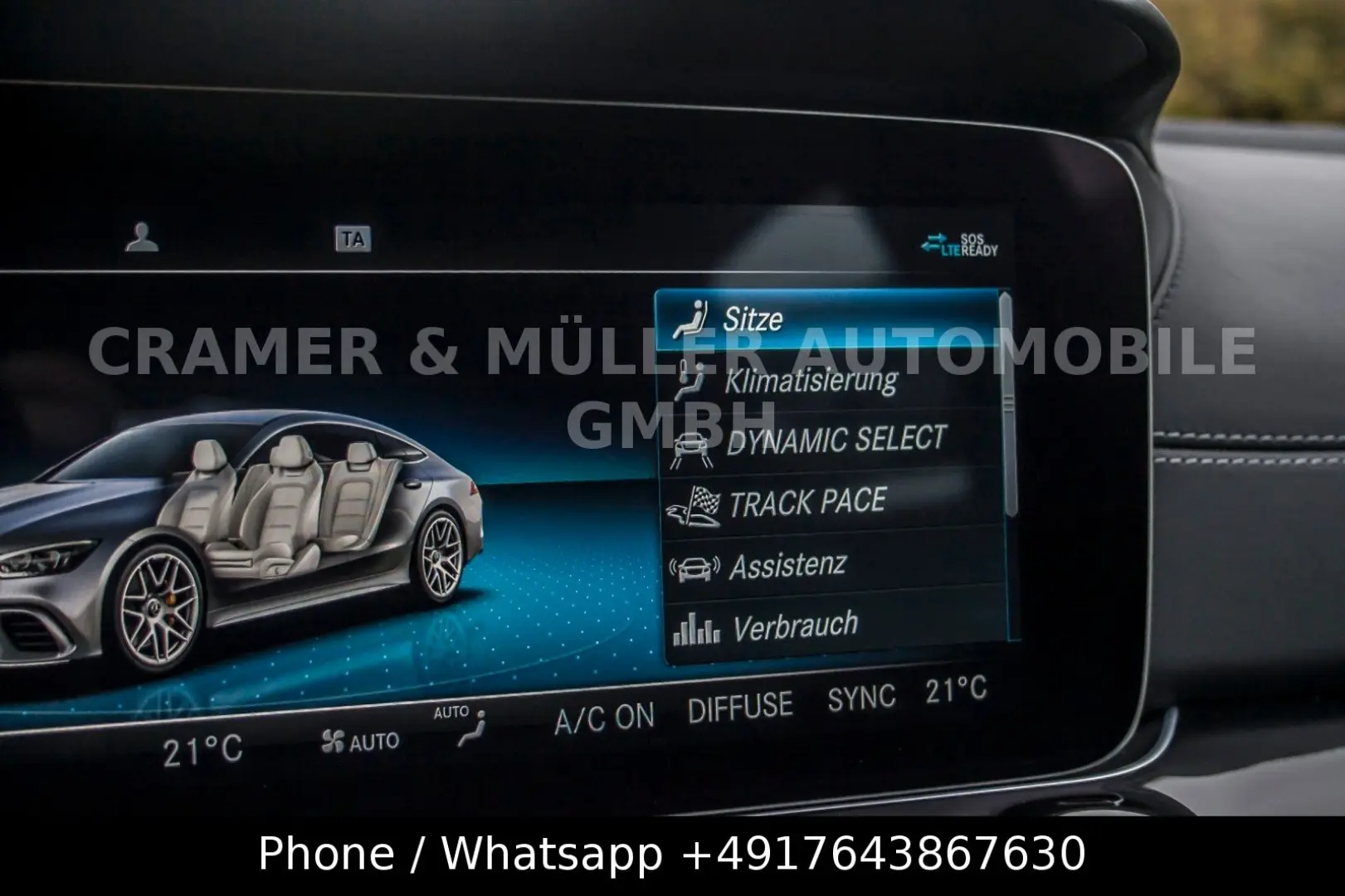 AMG GT63 4Matic+ Performance Burmester HUD DAB