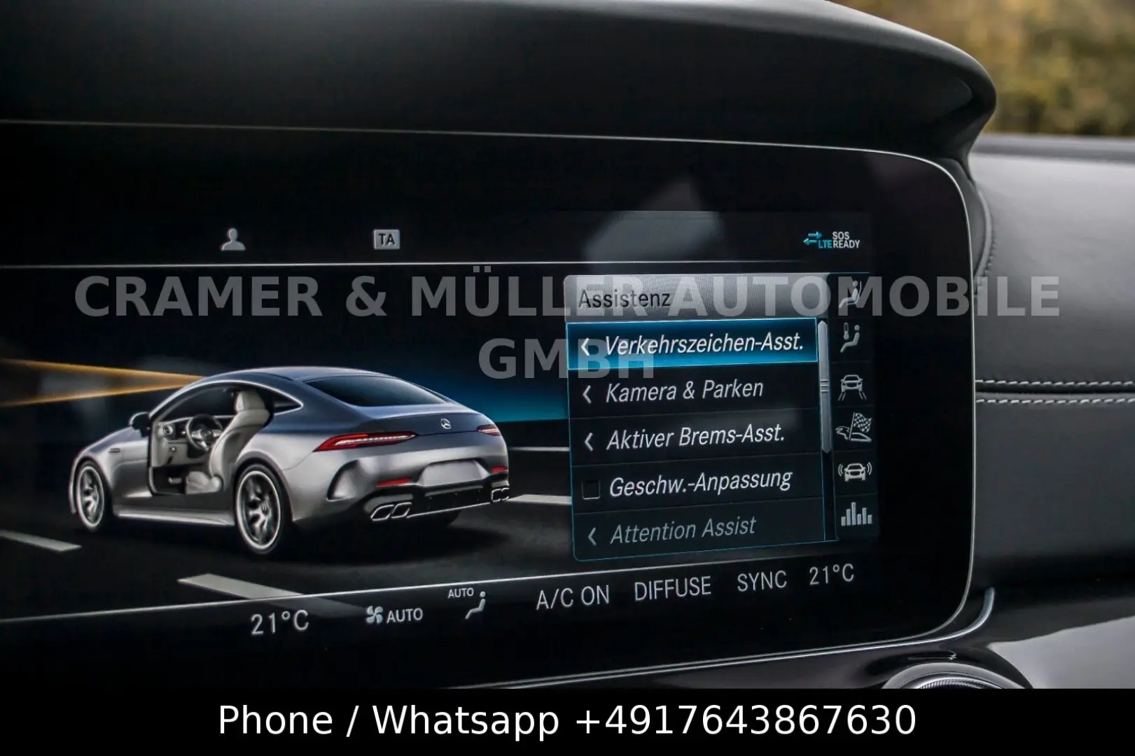 AMG GT63 4Matic+ Performance Burmester HUD DAB