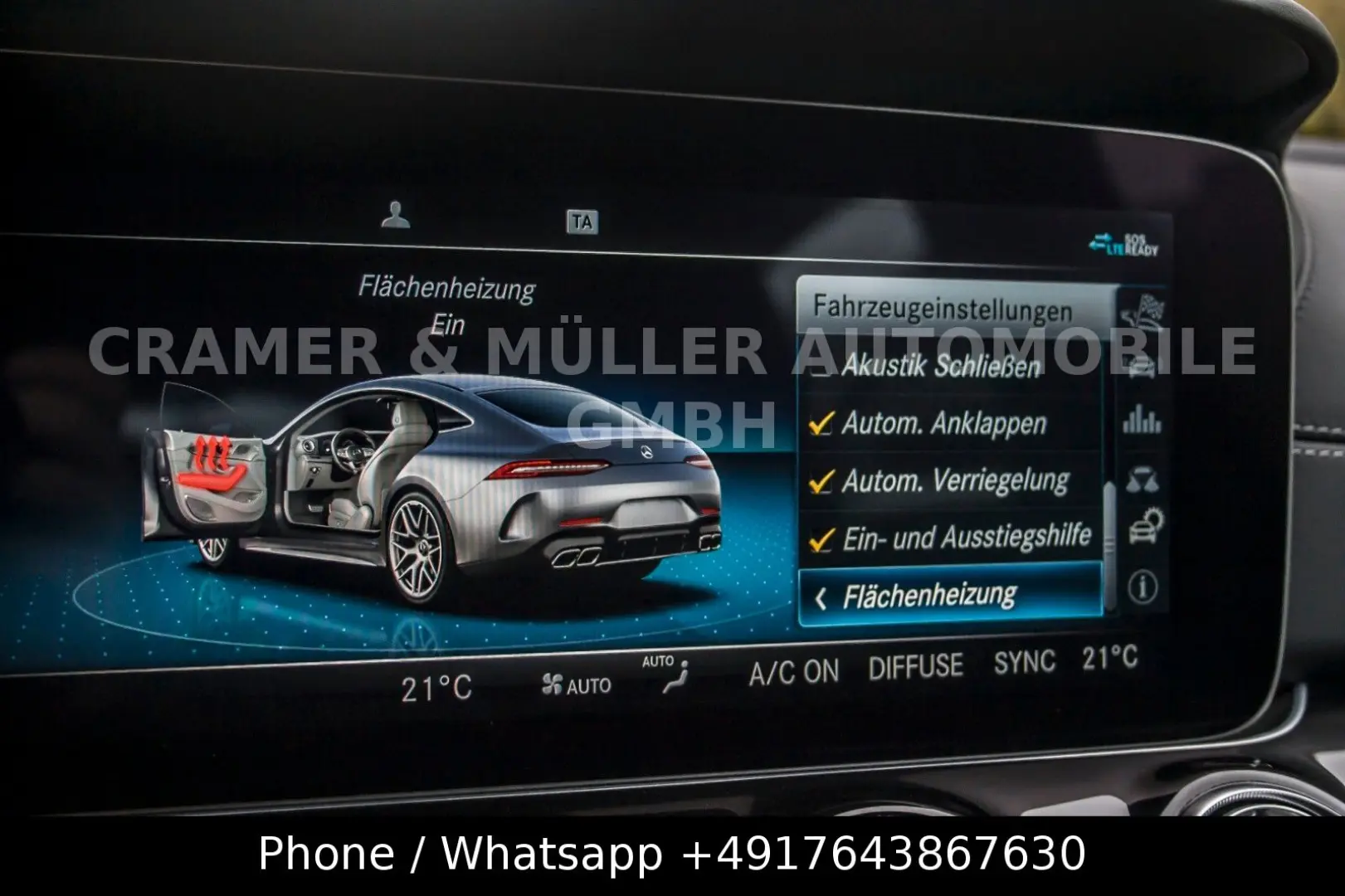 AMG GT63 4Matic+ Performance Burmester HUD DAB