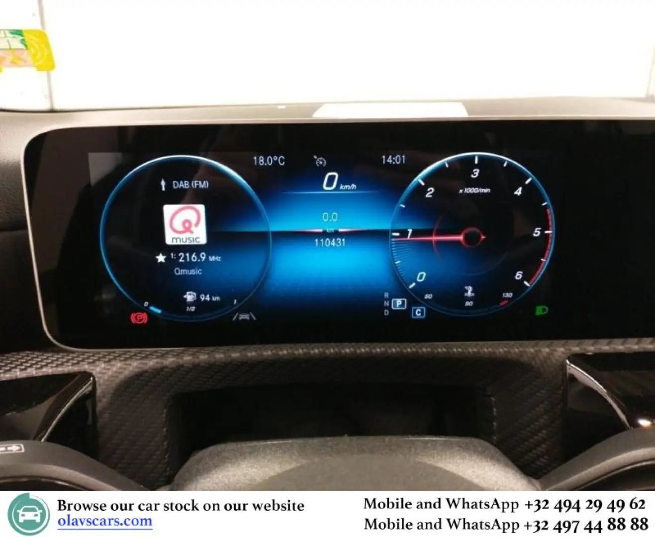 A 180 d Aut. Widescreen Navi Camera KeylessGo K