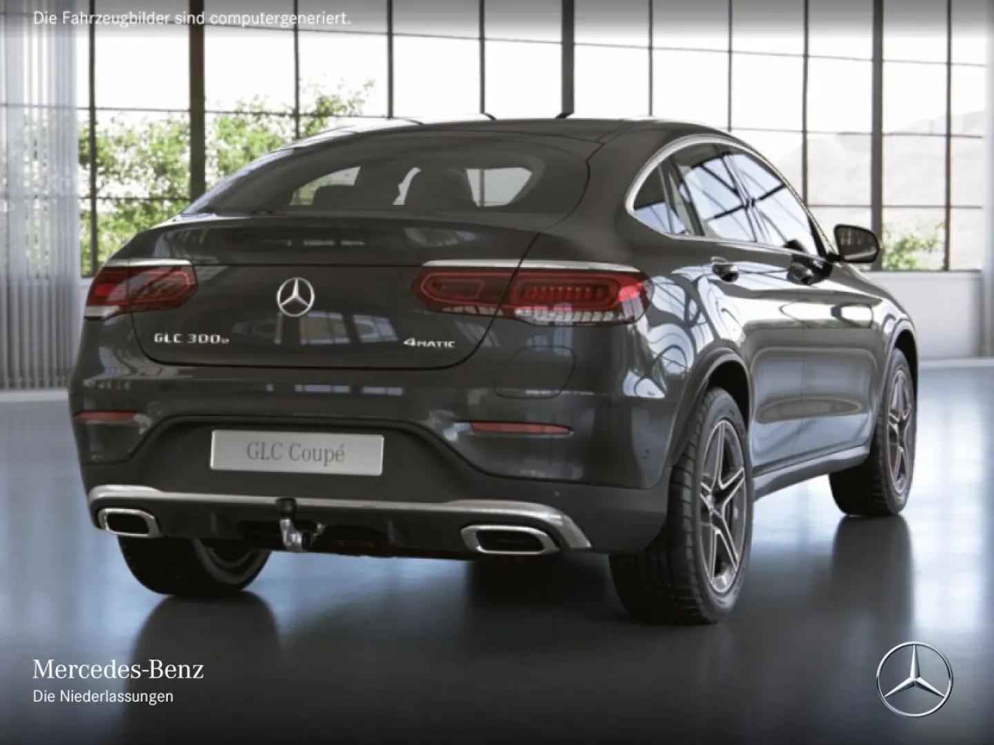 GLC 300 e 4M Coupe 2x AMG/AHK/ADVANCED/KAMERA