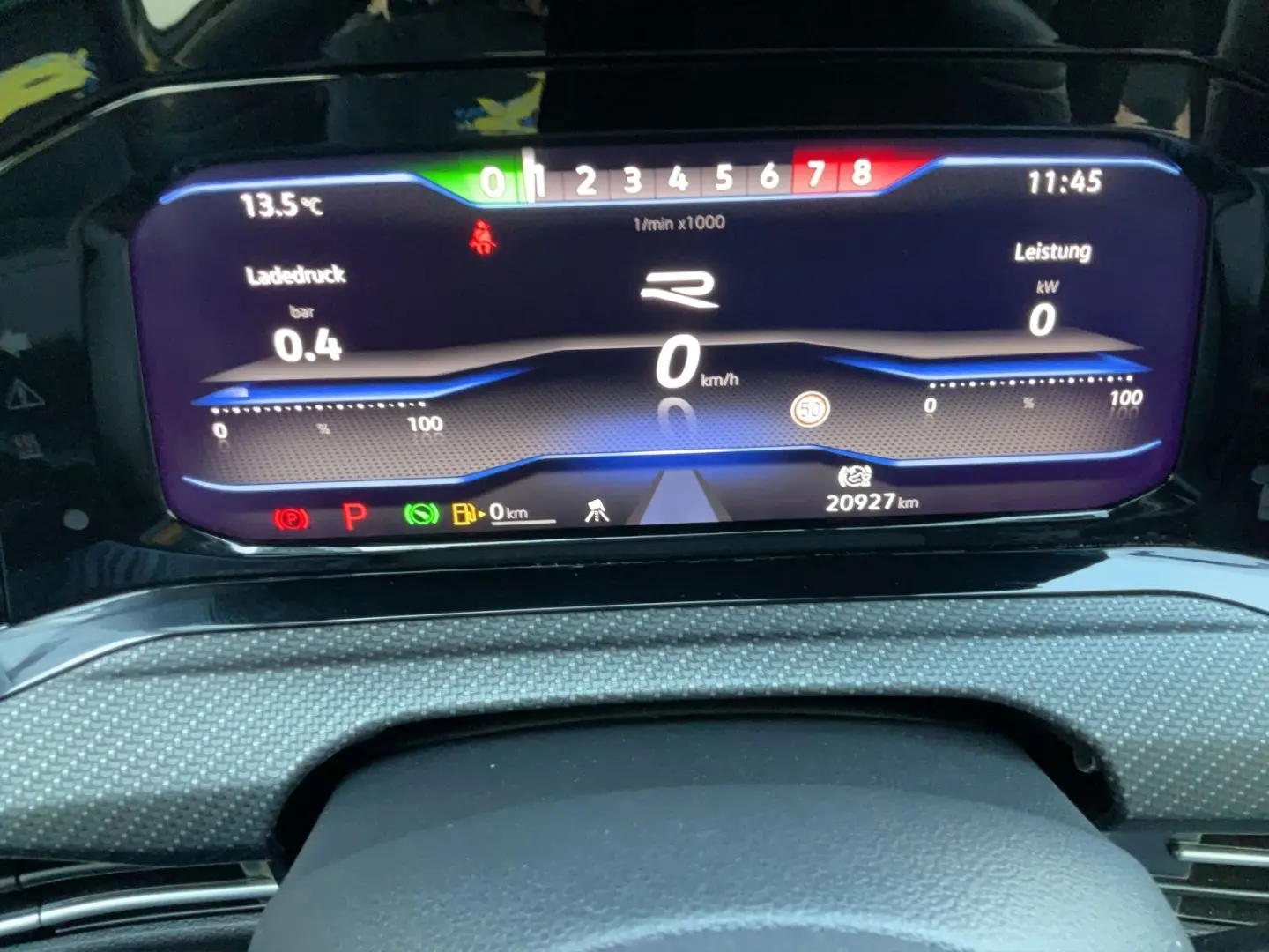 Golf R VIII Performance 4Motion 2.0 TSI HUD Pano