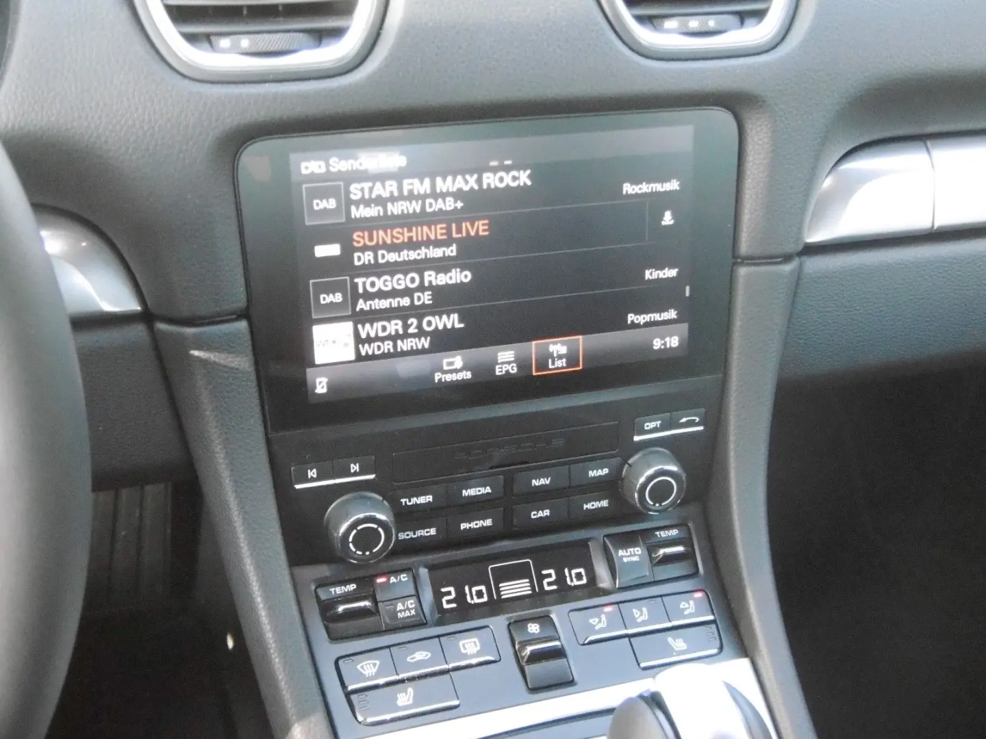 Cayman PDK Leder ACC 1. Hand Deutsch