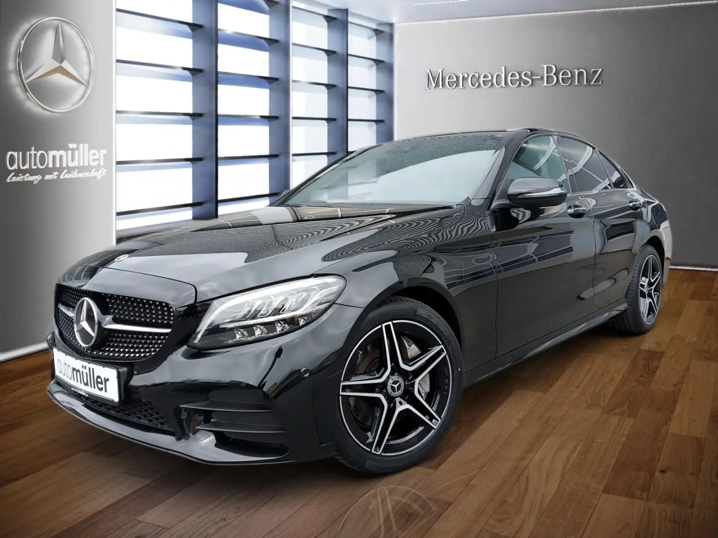 C 300 de AMG Night+Burmester+Distr+Kamera+Ambi