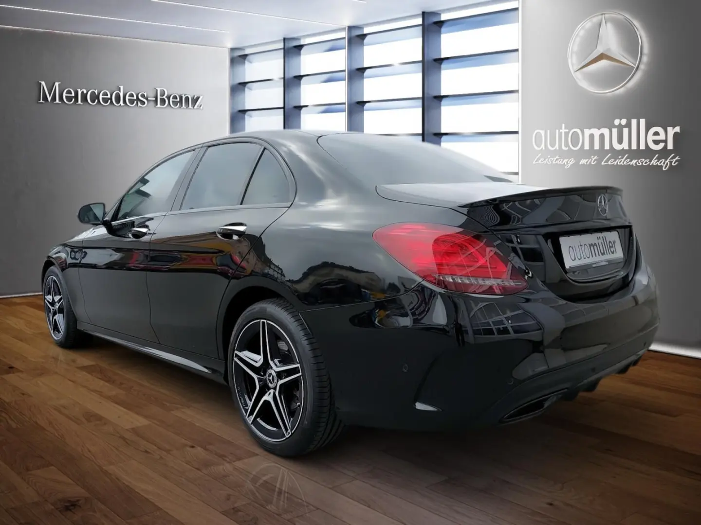 C 300 de AMG Night+Burmester+Distr+Kamera+Ambi