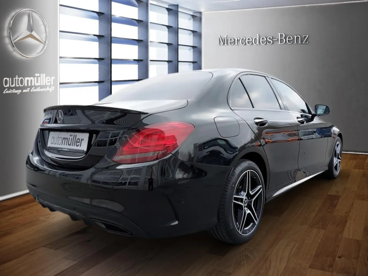 C 300 de AMG Night+Burmester+Distr+Kamera+Ambi