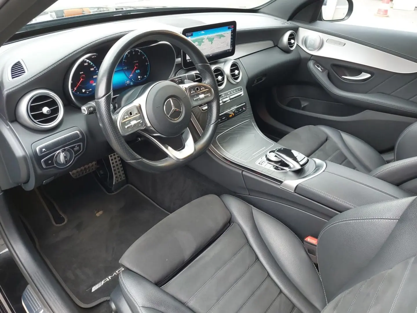 C 300 de AMG Night+Burmester+Distr+Kamera+Ambi