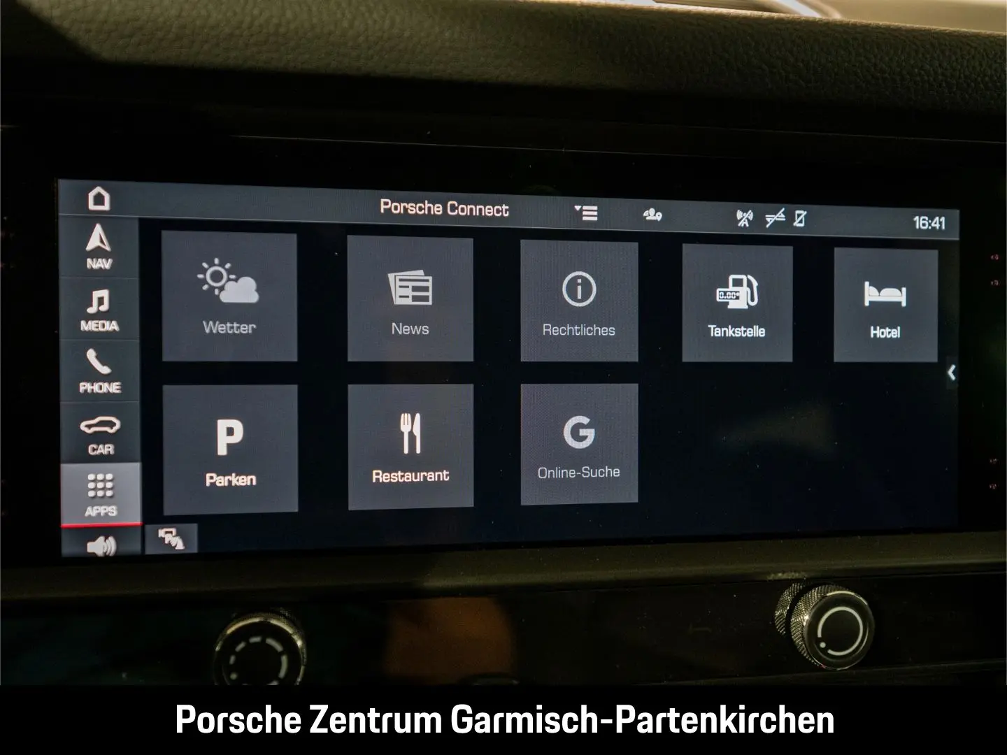 Macan Rückfahrkam. StandHZG Memory Sitze