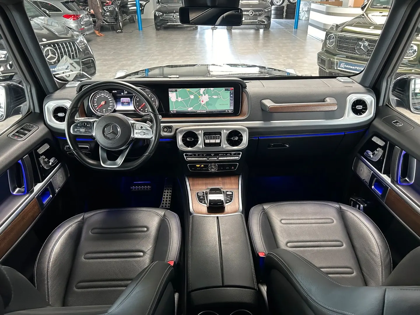 G 500 AMG SCHIEBEDACH-BURMESTER-AHK-DISTRONIC