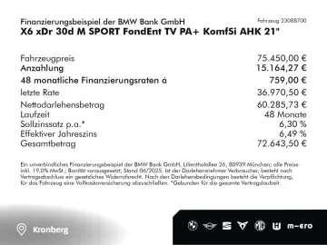 X6 30d M SPORT FondEnt TV PA+ AHK 21
