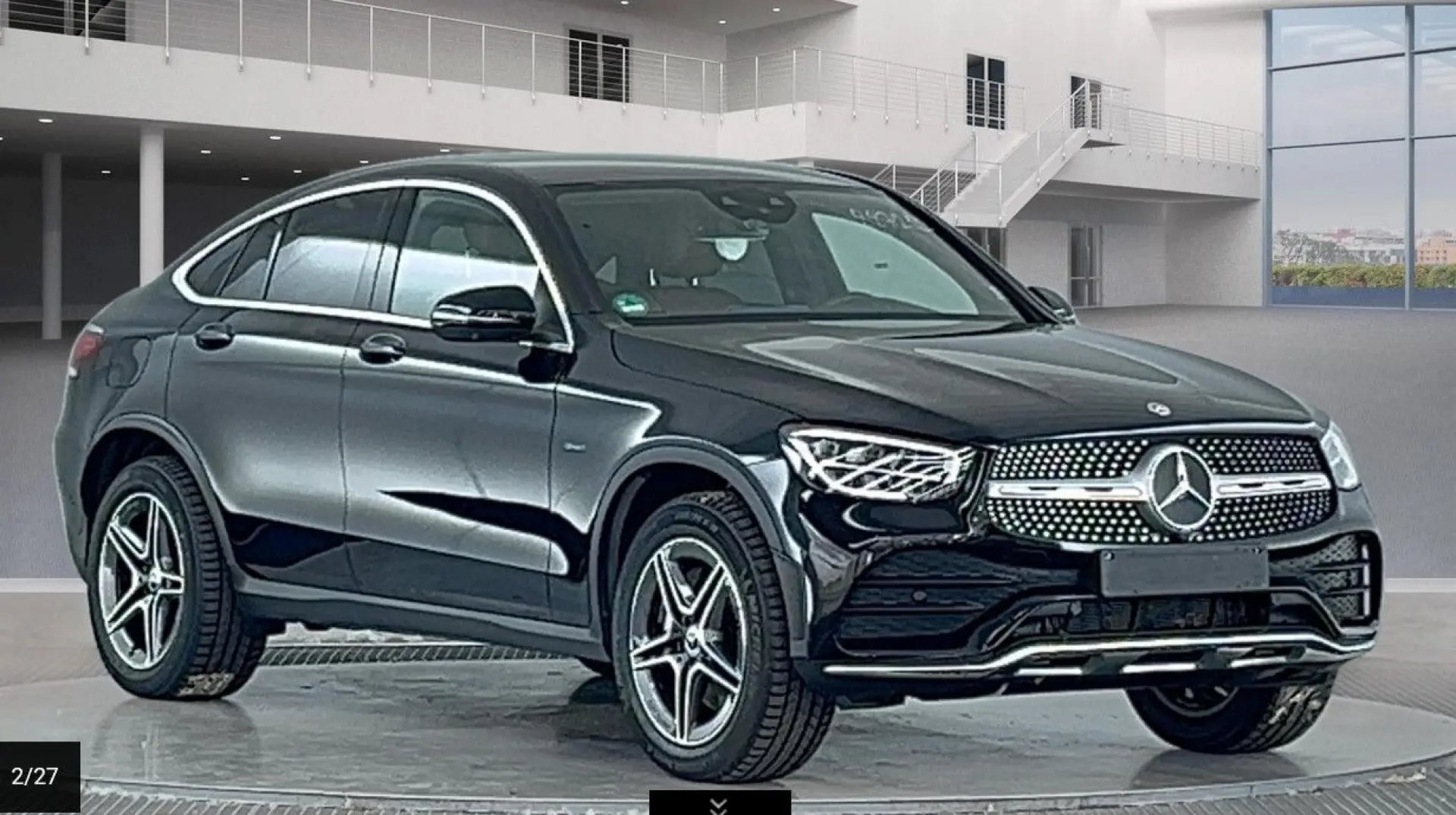 GLC 300 e AMG Coupe 19*VollLeder*Kamera*LED*Navi