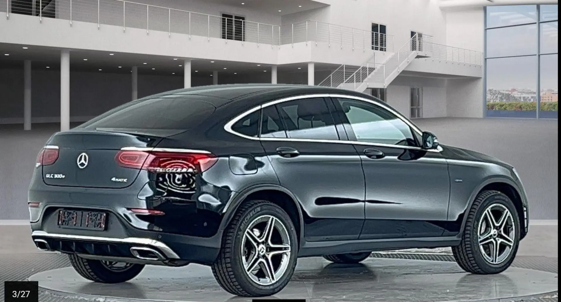 GLC 300 e AMG Coupe 19*VollLeder*Kamera*LED*Navi