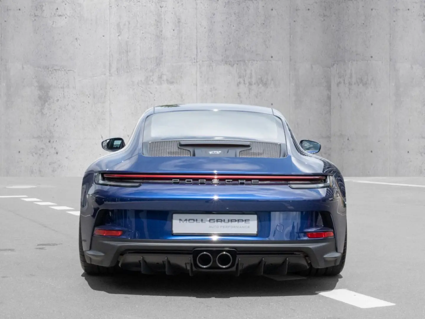 992 GT3 Touring Enzianblaumetallic, Chrono Paket