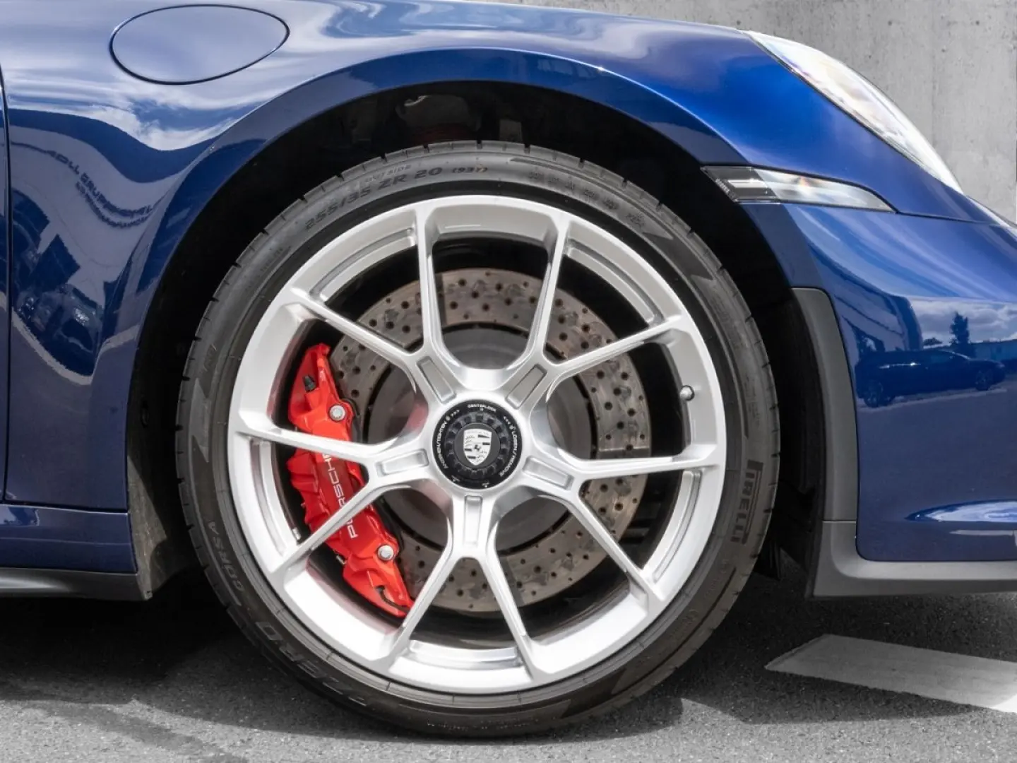 992 GT3 Touring Enzianblaumetallic, Chrono Paket