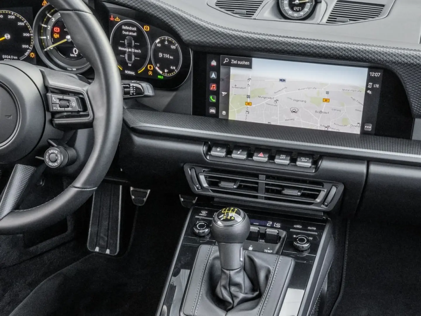 992 GT3 Touring Enzianblaumetallic, Chrono Paket