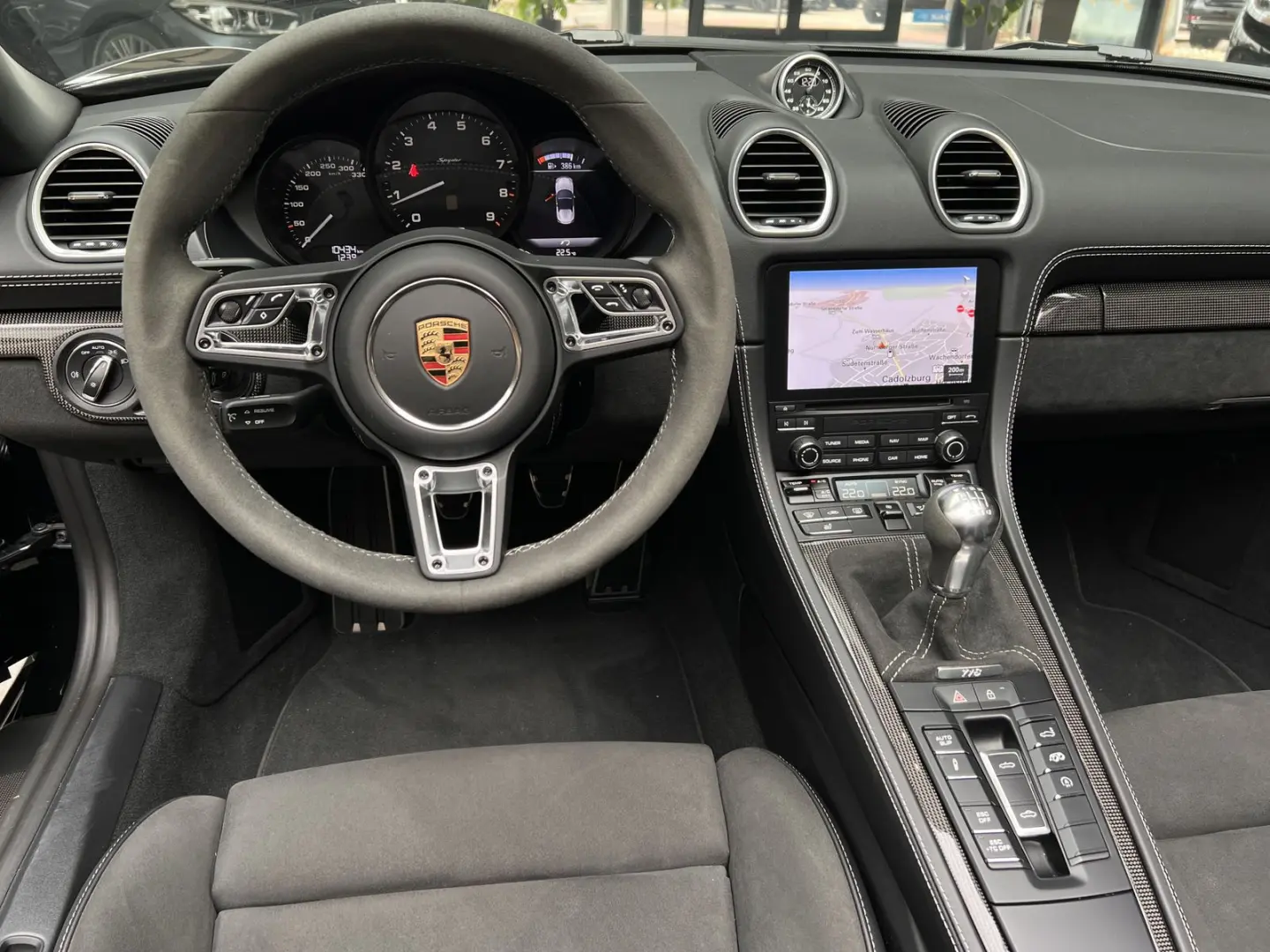 Boxster 718 Spyder Matrix Approved 18Wege CARBON