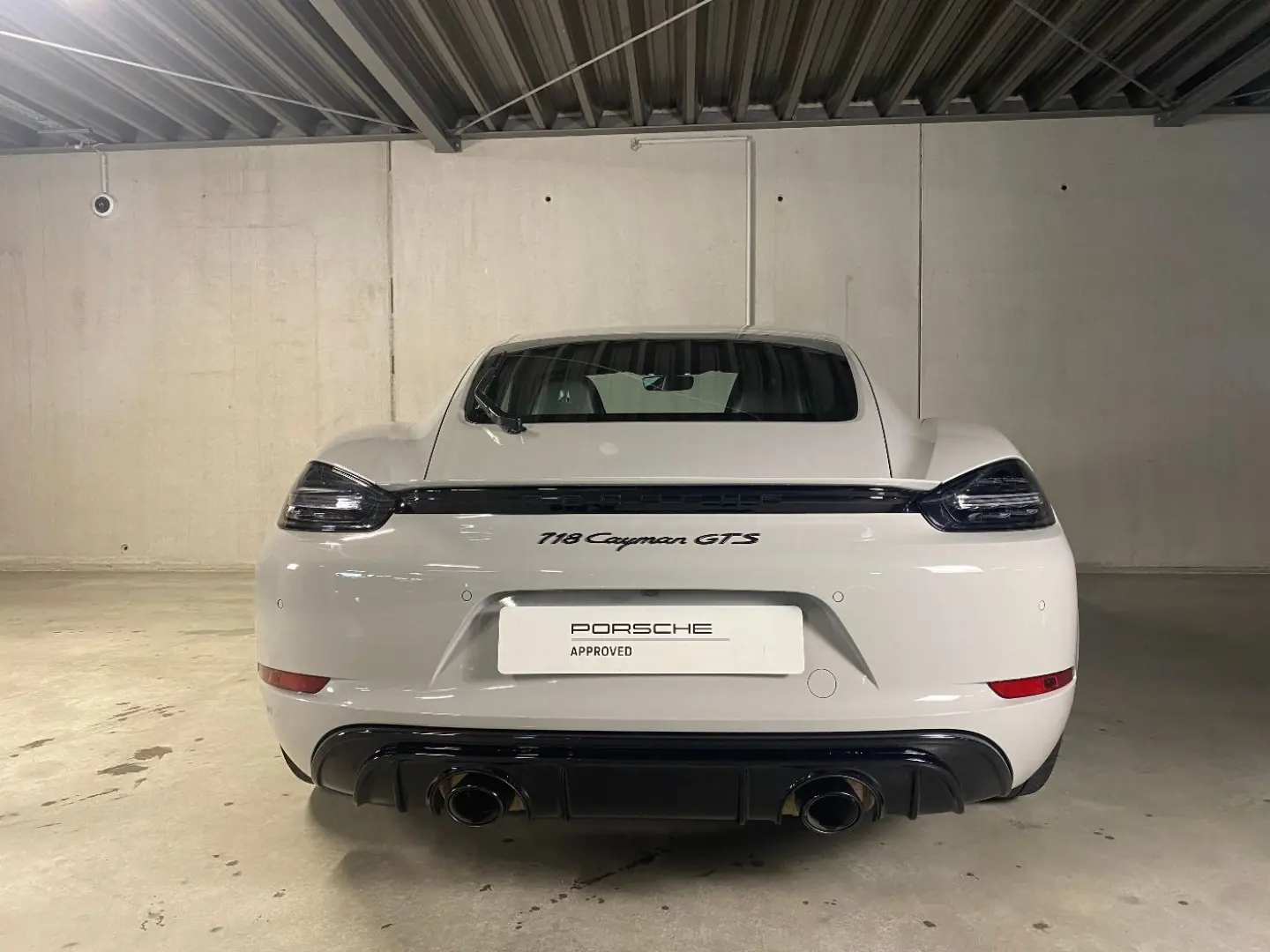 Cayman (718) GTS 4.0 | SportDesign Paket schwarz