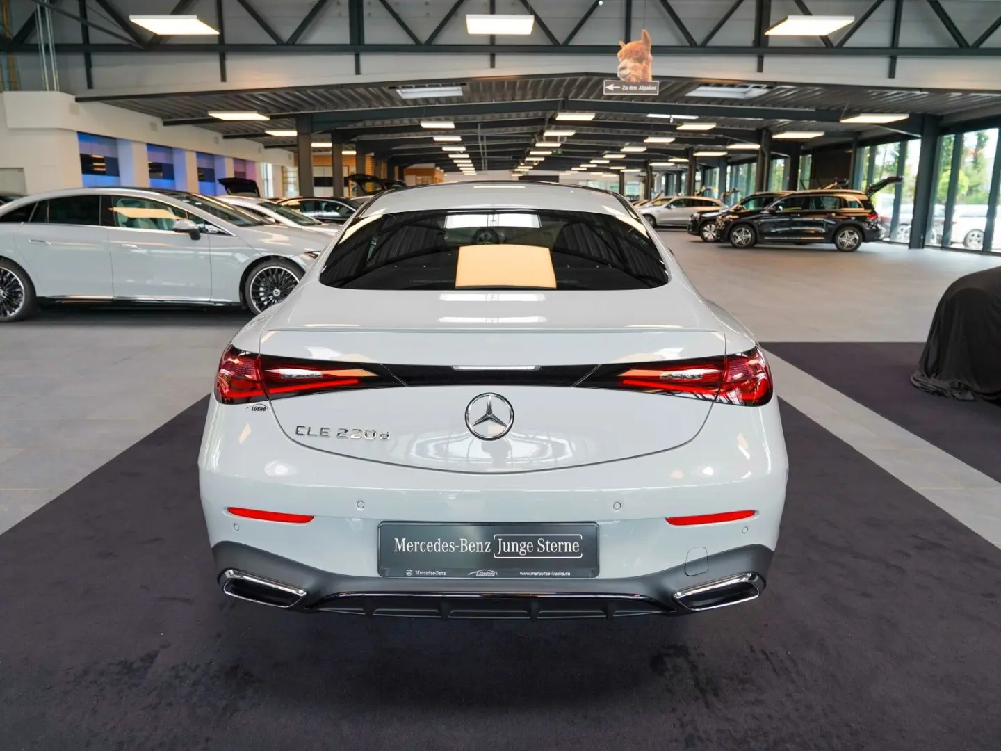 CLE 220 d Coupé AMG Line Night alpin Pano Burmes