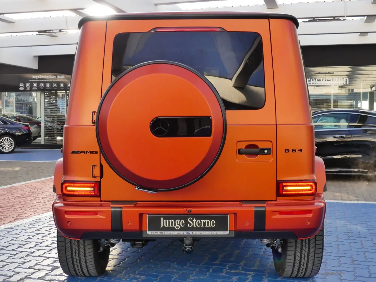 G 63 AMG +Sonderlack+StadHzg+Distronic+LED+MBUX+