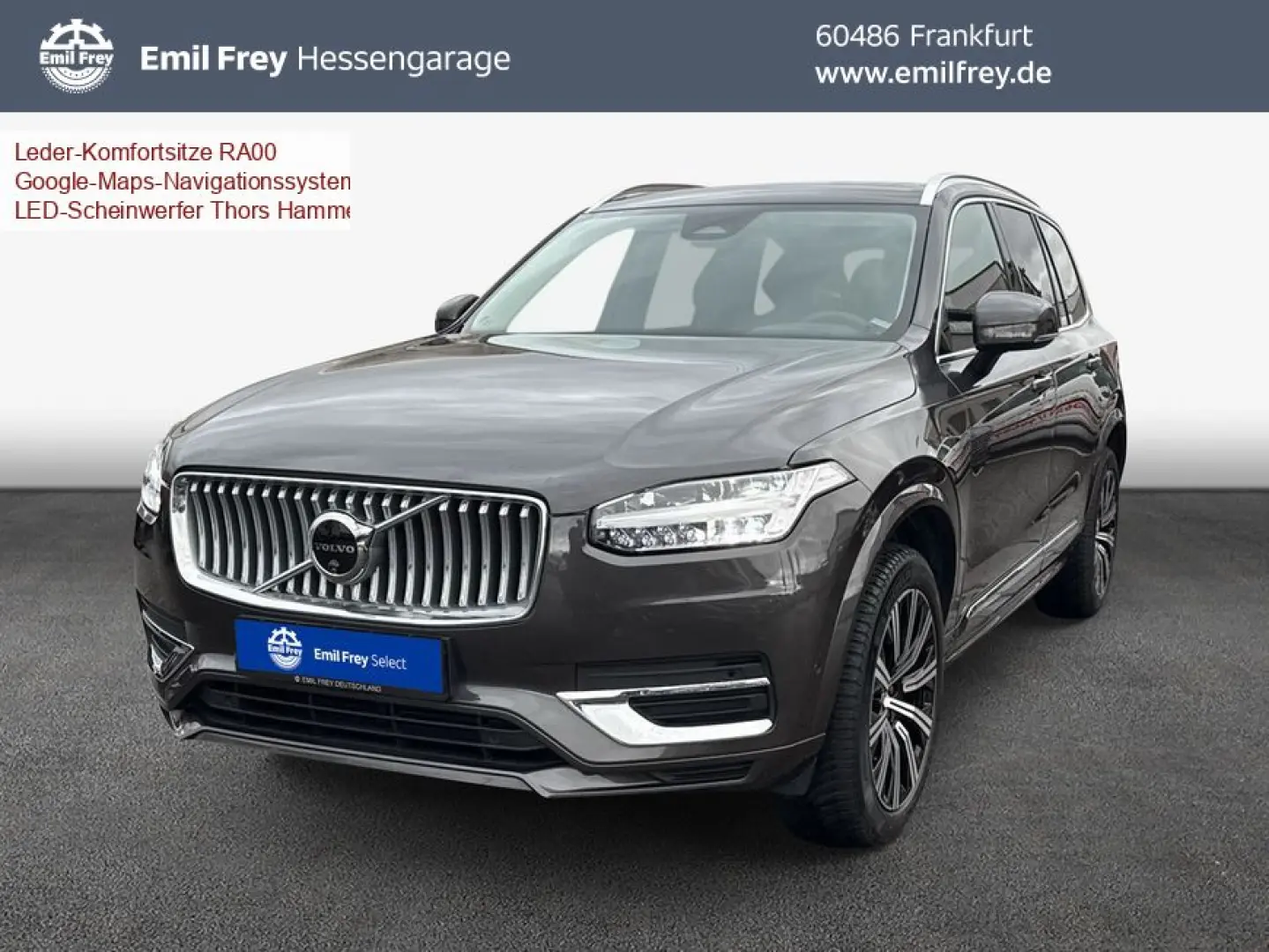 XC90 B5 AWD Plus-Bright 7S Glasd Standh 360° AHK