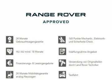 Range Rover D300 SE SHADOW Panorama 23 Zoll Navi