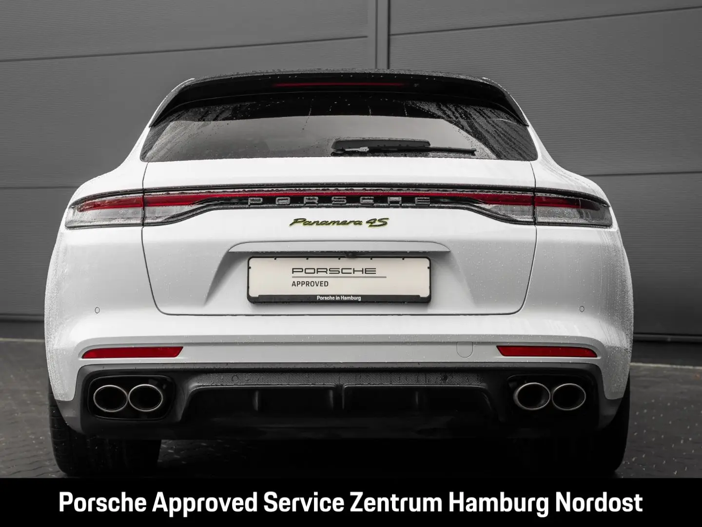 Panamera 4S E-Hybrid Sport Turismo Sportabgasan.