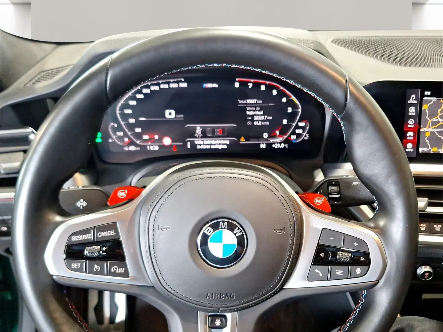 M4 Coupé Harman/K LiveCockpitProf PDC Alarm