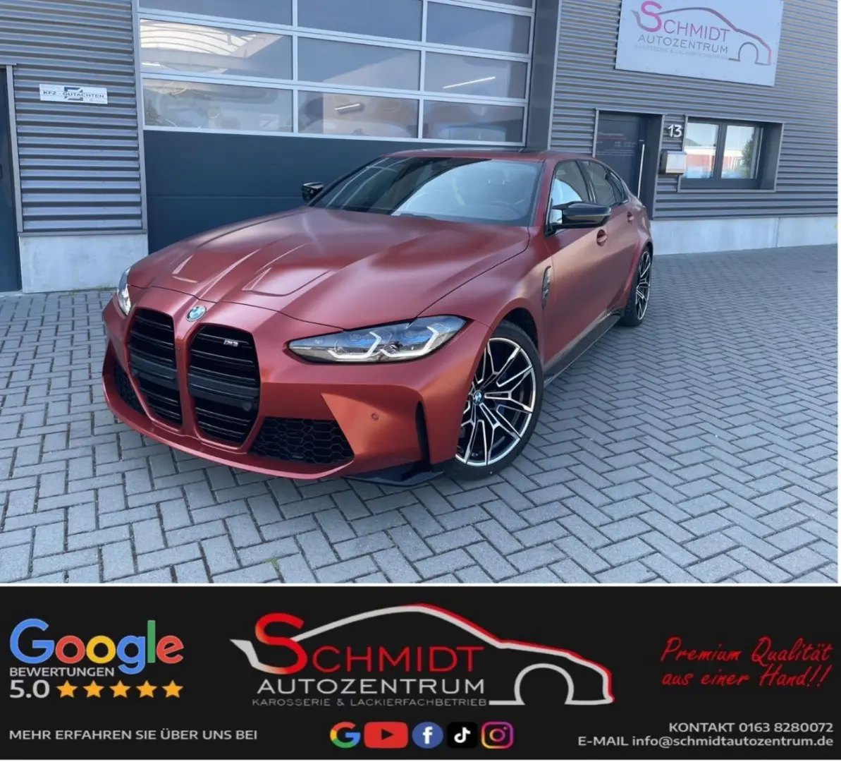 M3 Individual Mattlackierung Schalter Neuwagen z