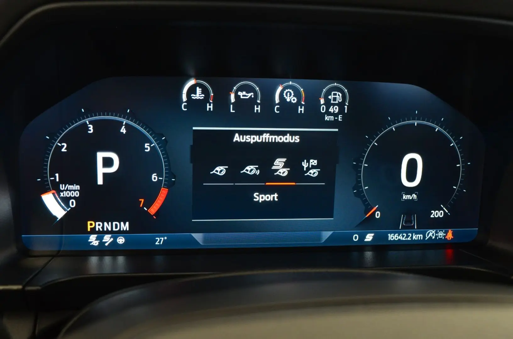 Raptor Grey Sport | PDC + Kamera | Navi | LED