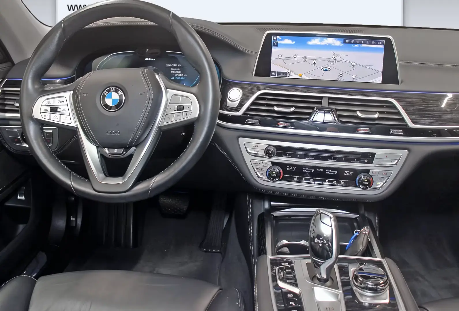 BMW 745 e Limousine Gestiksteuerung