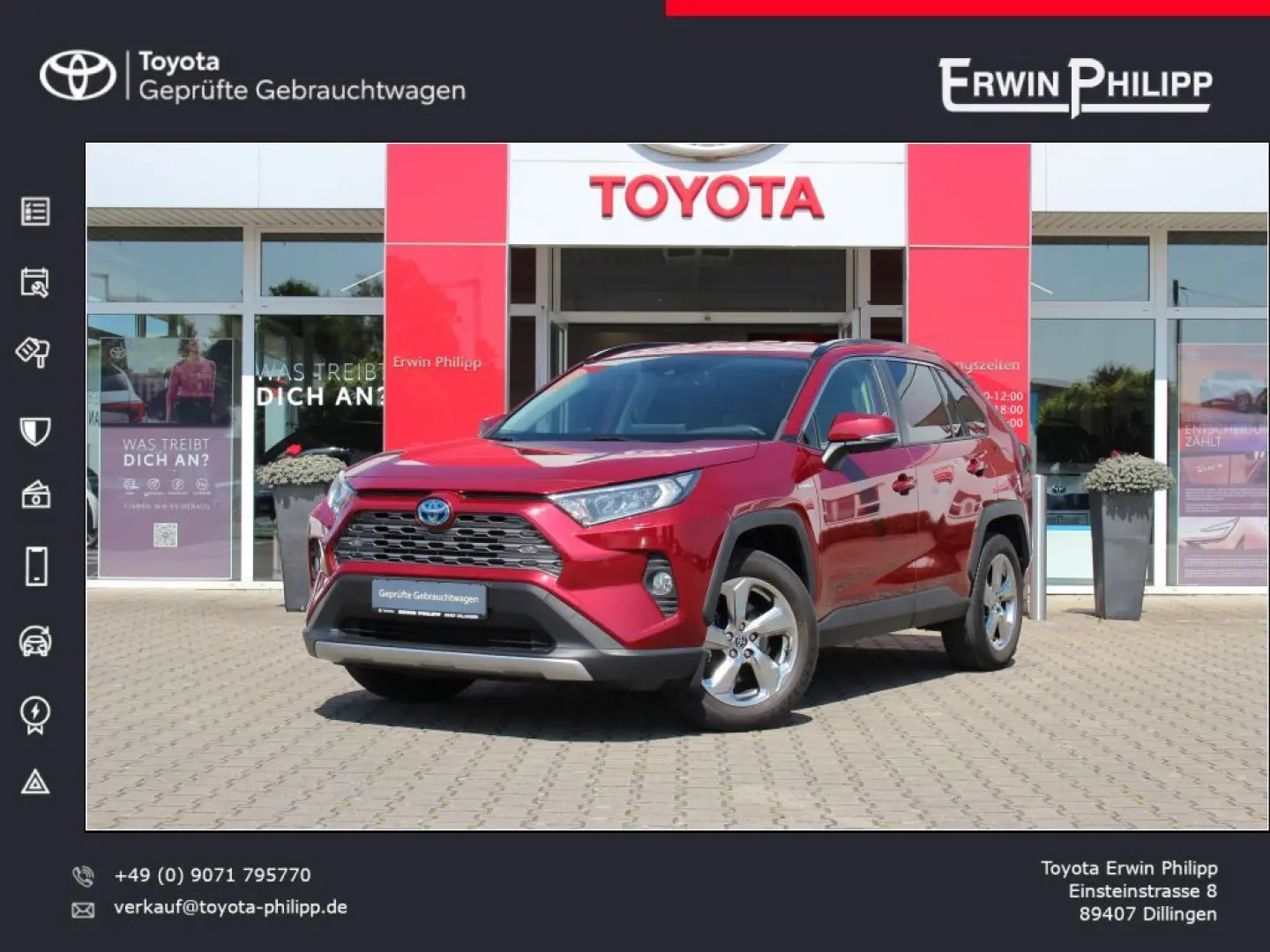 RAV 4 218PS Hybrid Team-D *AHK*Apple CarPlay*